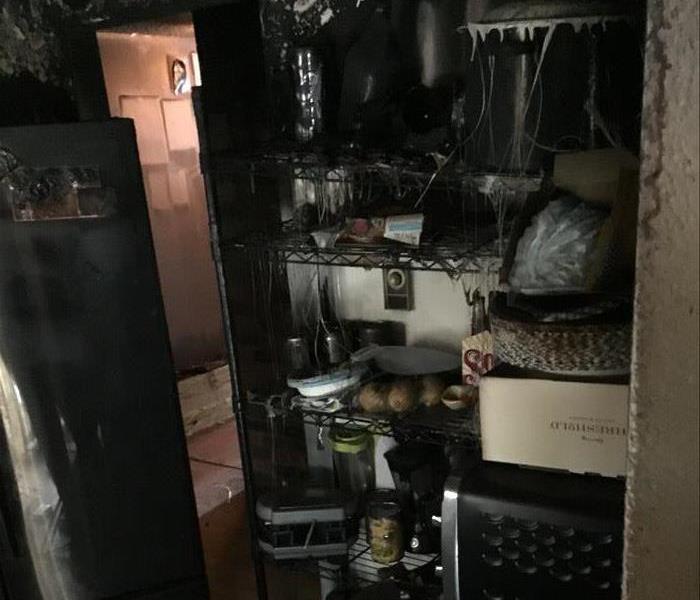 Devastating fire in a Tacoma kitchen.